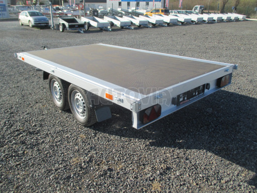 Přívěsný vozík dvounápravový ZV 32 750kg N2 3,00x1,80 13