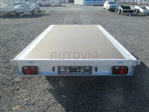 Přívěsný vozík dvounápravový ZV 32 750kg N2 3,00x1,80 13