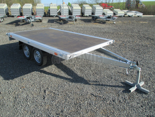 Přívěsný vozík dvounápravový ZV 32 750kg N2 3,00x1,80 13