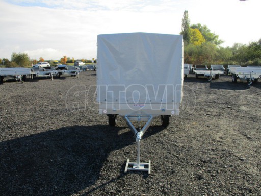 Sklápěcí přívěs s odnímatelnými bočnicemi TTS 2,06x1,47/1,33