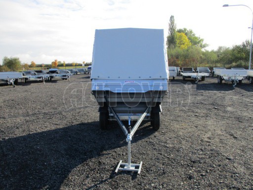 Sklápěcí přívěs s odnímatelnými bočnicemi TTS 2,06x1,47/1,33