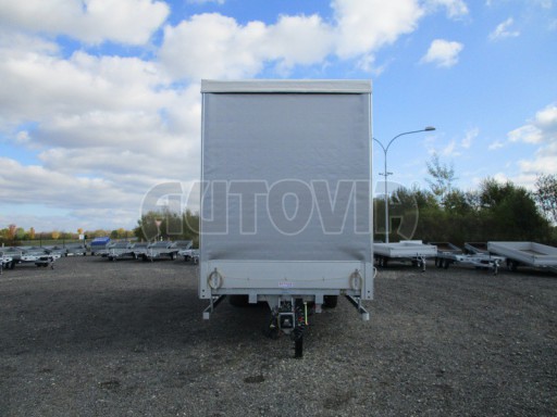 Jednonápravový 18-ti paletový vzduchem brzděný nákladní přívěs AVG 10T 7,40/2,48/3,08 č.18