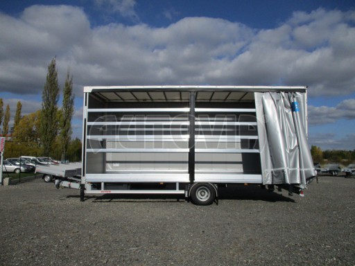 Jednonápravový 18-ti paletový vzduchem brzděný nákladní přívěs AVG 10T 7,40/2,48/3,08 č.3