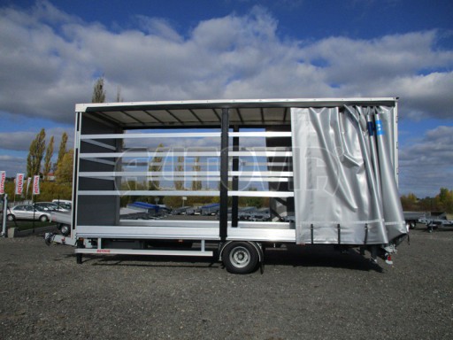 Jednonápravový 18-ti paletový vzduchem brzděný nákladní přívěs AVG 10T 7,40/2,48/3,08 č.6