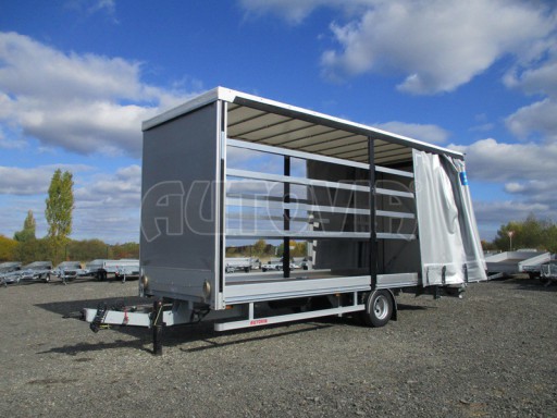 Jednonápravový 18-ti paletový vzduchem brzděný nákladní přívěs AVG 10T 7,40/2,48/3,08 č.7