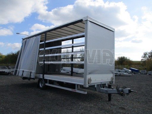 Jednonápravový 18-ti paletový vzduchem brzděný nákladní přívěs AVG 10T 7,40/2,48/3,08 č.8