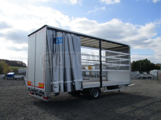 Jednonápravový 18-ti paletový vzduchem brzděný nákladní přívěs AVG 10T 7,40/2,48/3,08 č.2