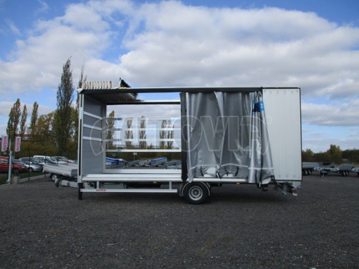 Jednonápravový 18-ti paletový vzduchem brzděný nákladní přívěs AVG 10T 7,40/2,48/3,08 č.11