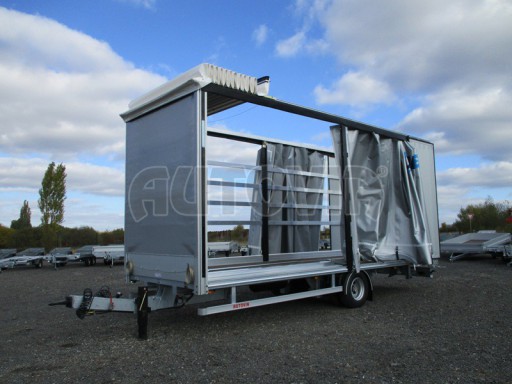 Jednonápravový 18-ti paletový vzduchem brzděný nákladní přívěs AVG 10T 7,40/2,48/3,08 č.12