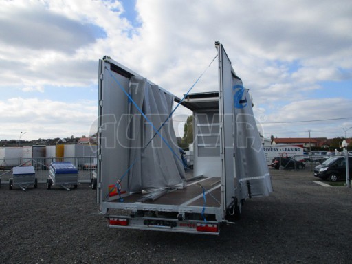 Jednonápravový 18-ti paletový vzduchem brzděný nákladní přívěs AVG 10T 7,40/2,48/3,08 č.14