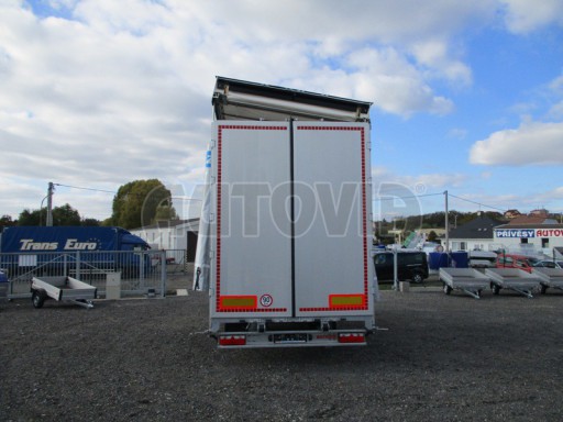 Jednonápravový 18-ti paletový vzduchem brzděný nákladní přívěs AVG 10T 7,40/2,48/3,08 č.16