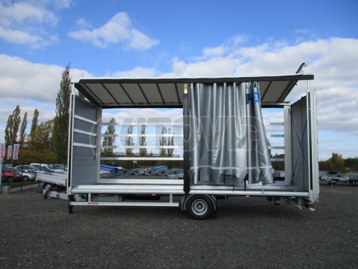 Jednonápravový 18-ti paletový vzduchem brzděný nákladní přívěs AVG 10T 7,40/2,48/3,08 č.17