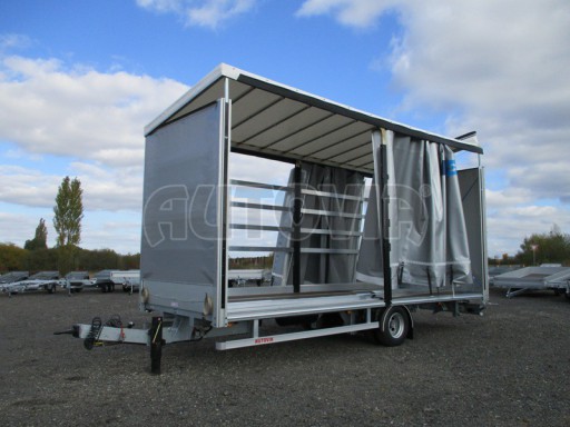 Jednonápravový 18-ti paletový vzduchem brzděný nákladní přívěs AVG 10T 7,40/2,48/3,08 č.19