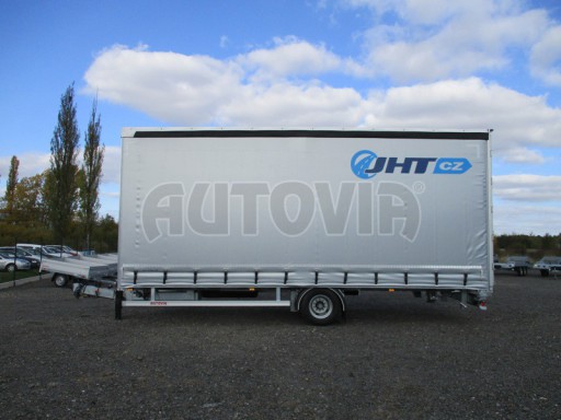 Jednonápravový 18-ti paletový vzduchem brzděný nákladní přívěs AVG 10T 7,40/2,48/3,08 č.25