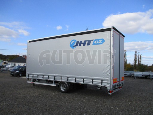 Jednonápravový 18-ti paletový vzduchem brzděný nákladní přívěs AVG 10T 7,40/2,48/3,08 č.26