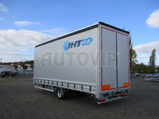 Jednonápravový 18-ti paletový vzduchem brzděný nákladní přívěs AVG 10T 7,40/2,48/3,08 č.27