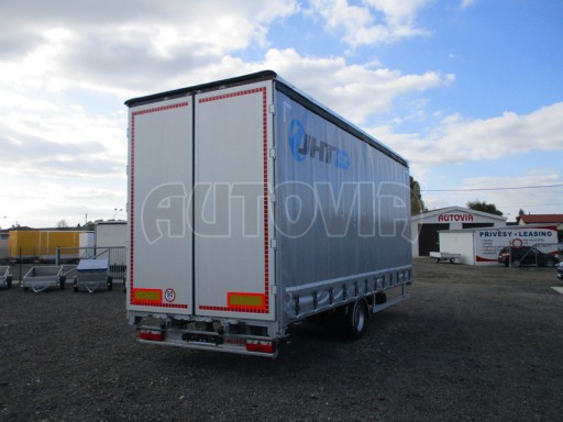 Jednonápravový 18-ti paletový vzduchem brzděný nákladní přívěs AVG 10T 7,40/2,48/3,08 č.29