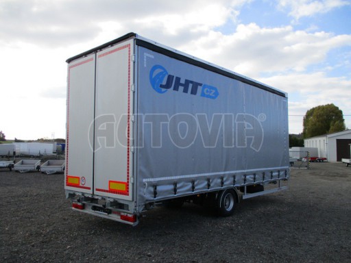 Jednonápravový 18-ti paletový vzduchem brzděný nákladní přívěs AVG 10T 7,40/2,48/3,08 č.30