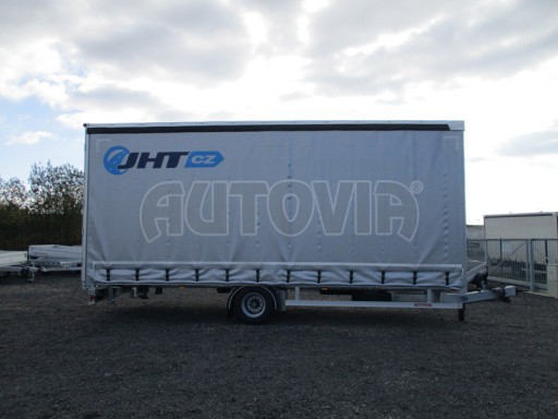 Jednonápravový 18-ti paletový vzduchem brzděný nákladní přívěs AVG 10T 7,40/2,48/3,08 č.31
