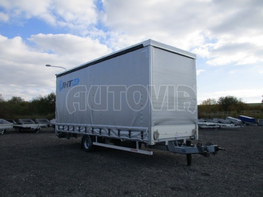 Jednonápravový 18-ti paletový vzduchem brzděný nákladní přívěs AVG 10T 7,40/2,48/3,08 č.32