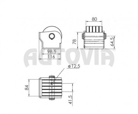 Odvalovací doraz č.2