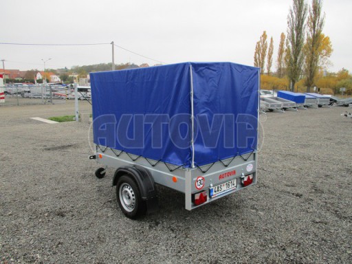 Přívěsný vozík za osobní auto bazar HD 7 750kg 2,06/1,25/1,33 č.5