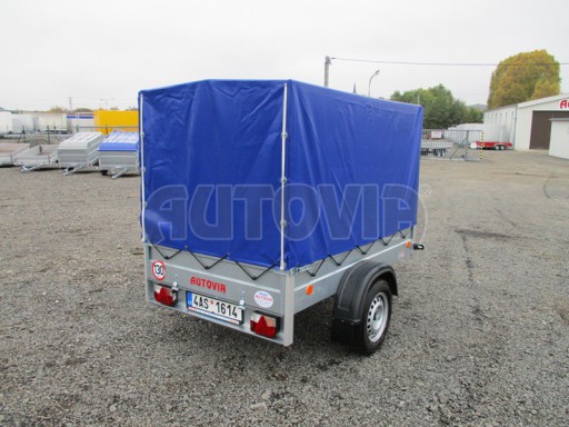 Přívěsný vozík za osobní auto bazar HD 7 750kg 2,06/1,25/1,33 č.7