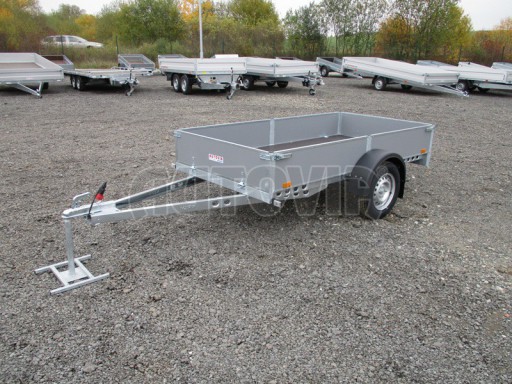 Přívěsný vozík profi PV 750kg N1 2,53x1,28/0,30 zesílená náprava č.3
