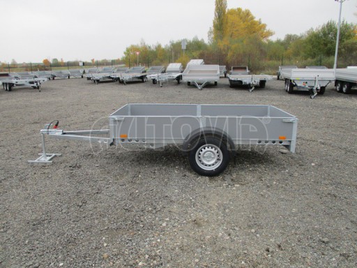 Přívěsný vozík profi PV 750kg N1 2,53x1,28/0,30 zesílená náprava č.4