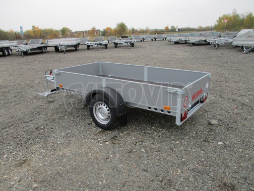 Přívěsný vozík profi PV 750kg N1 2,53x1,28/0,30 zesílená náprava č.5