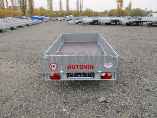Přívěsný vozík profi PV 750kg N1 2,53x1,28/0,30 zesílená náprava č.6