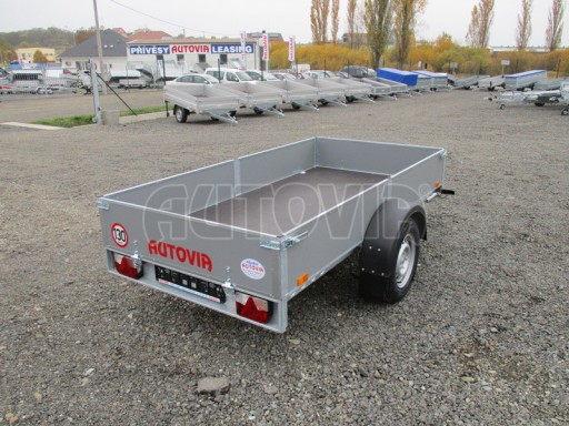 Přívěsný vozík profi PV 750kg N1 2,53x1,28/0,30 zesílená náprava č.7