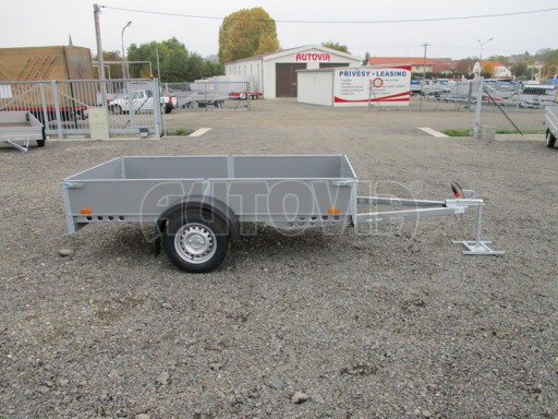 Přívěsný vozík profi PV 750kg N1 2,53x1,28/0,30 zesílená náprava č.8