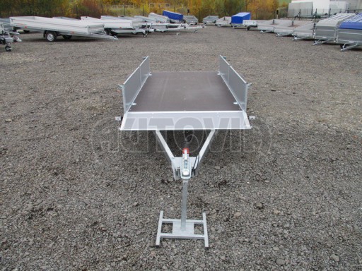 Přívěsný vozík profi PV 750kg N1 2,53x1,28/0,30 zesílená náprava č.13
