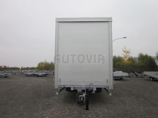 Vzduchem brzděný přívěs s plachtou AVG 10T B1 7,40x2,48/3,08 č.2