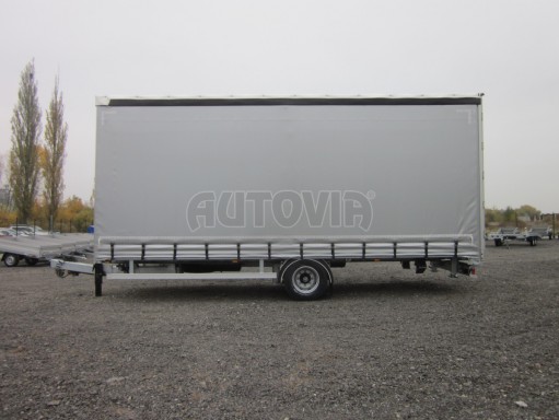 Vzduchem brzděný přívěs s plachtou AVG 10T B1 7,40x2,48/3,08 č.3