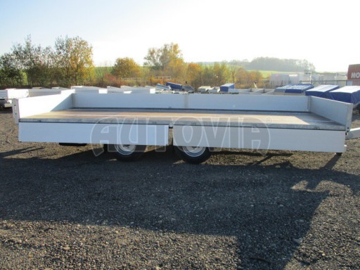 Vzduchem brzděný nákladní přívěs valníkový AVG 10,9T B2 6,50x2,48/0,40* č.8