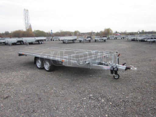 Přepravník univerzální AD 2,7T 4,17x1,89 hydraulicky sklopné plato