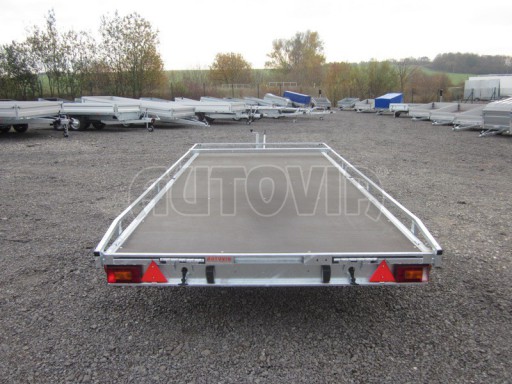 Přepravník univerzální AD 2,7T 4,17x1,89 hydraulicky sklopné plato