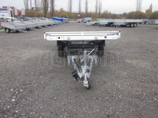 Přepravník univerzální AD 2,7T 4,17x1,89 hydraulicky sklopné plato
