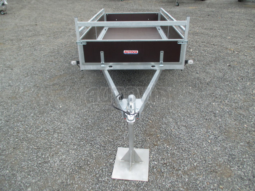 Nebrzděný jednoosý PROFI přívěs VA 750kg 2,52x1,27/0,30 RE POČ zes. náprava č.10