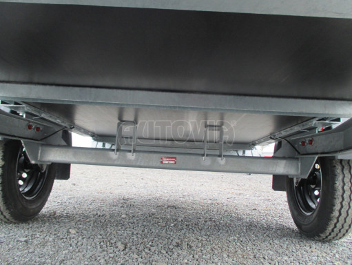 Nebrzděný jednoosý PROFI přívěs VA 750kg 2,52x1,27/0,30 RE POČ zes. náprava č.5