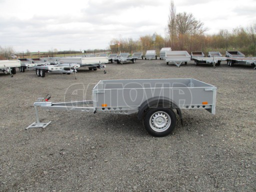 Přívěsný vozík za osobní auto PV 750kg N1 2,10x1,28/0,30 zes. náprava č.4