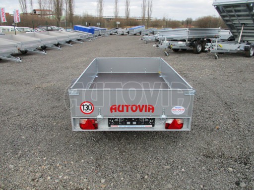 Přívěsný vozík za osobní auto PV 750kg N1 2,10x1,28/0,30 zes. náprava č.8