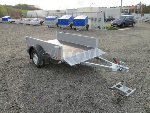 Přívěsný vozík za osobní auto PV 750kg N1 2,10x1,28/0,30 zes. náprava č.3