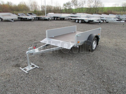 Přívěsný vozík za osobní auto PV 750kg N1 2,10x1,28/0,30 zes. náprava č.14