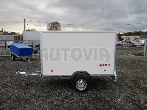 Skříňový přívěs za osobní auto ZV 26 N1 skříň 2,50x1,25/1,50 č.4