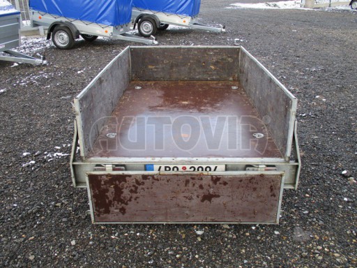 Levný nebrzděný přívěsný vozík bazar - AT 05 N1 2,06/1,26/0,40 č.9