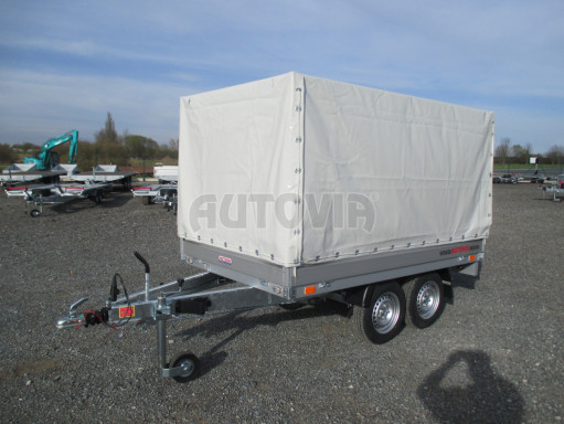 Přívěs za auto s plachtou ZV 22 2,7T B2 2,55x1,50/1,35