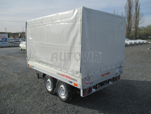 Přívěs za auto s plachtou ZV 22 2,7T B2 2,55x1,50/1,35